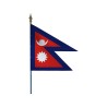 Drapeau des pays du monde sur hampe