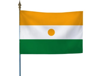 Drapeau des pays du monde sur hampe