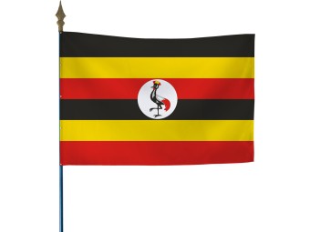 Drapeau des pays du monde sur hampe