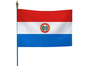 Drapeau des pays du monde sur hampe