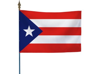 Drapeau des pays du monde sur hampe