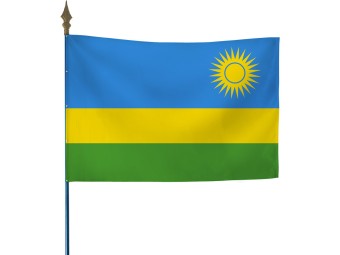 Drapeau des pays du monde sur hampe