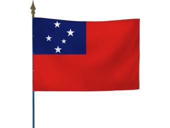 Drapeau des pays du monde sur hampe