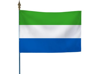 Drapeau des pays du monde sur hampe