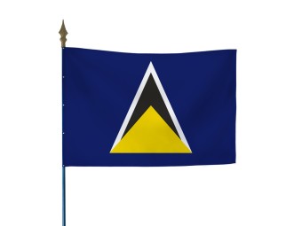 Drapeau des pays du monde sur hampe
