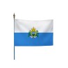 Drapeau des pays du monde sur hampe