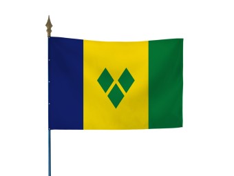 Drapeau des pays du monde sur hampe