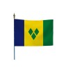 Drapeau des pays du monde sur hampe