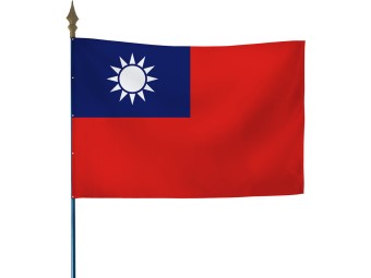 Drapeau des pays du monde sur hampe