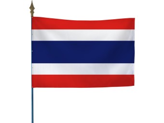 Drapeau des pays du monde sur hampe