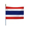 Drapeau des pays du monde sur hampe