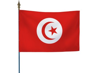 Drapeau des pays du monde sur hampe