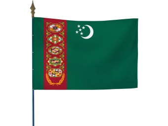 Drapeau des pays du monde sur hampe