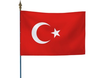 Drapeau des pays du monde sur hampe