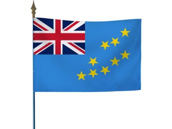 Drapeau des pays du monde sur hampe