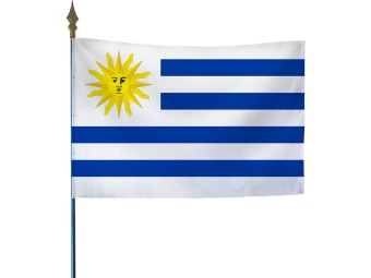 Drapeau des pays du monde sur hampe