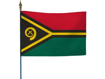 Drapeau des pays du monde sur hampe
