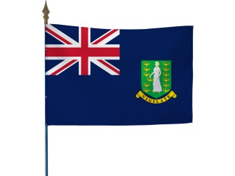 Drapeau des pays du monde sur hampe