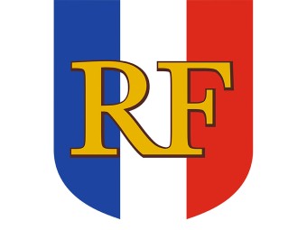 Écusson porte-drapeaux premium aluminium