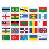 Oriflamme des pays du monde
