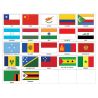 Oriflamme des pays du monde