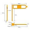 Barrière d'entrepôt modulaire