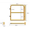 Barrière d'entrepôt modulaire