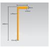 Barrière d'entrepôt modulaire