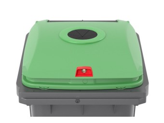 Poubelle 360L tri séléctif SULO
