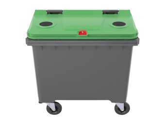 Poubelle 770L tri séléctif SULO