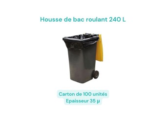 Housse pour conteneur 240L