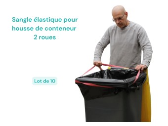 Sangle élastique pour housse de conteneur - 240L et 360L