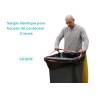 Sangle élastique pour housse de conteneur - 240L et 360L