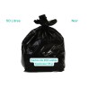 Sac poubelle noir 50L