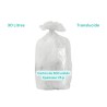 Sac poubelle translucide 30L