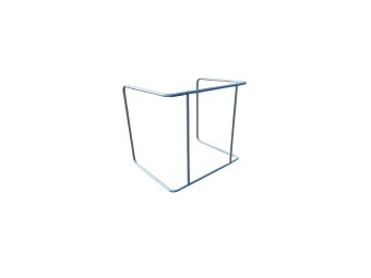 Support pour sac poubelle grand volume - 1400L