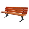Banc exterieur Barcelone en bois exotique