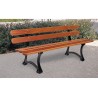 Banc exterieur Saragosse en bois exotique