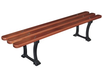 Banquette exterieure Toledo en bois exotique