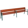 Banc exterieur Modo en bois exotique