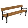 Banc exterieur Vitoria en bois exotique