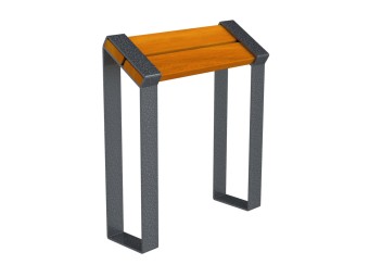 Assis-debout Marina en bois exotique