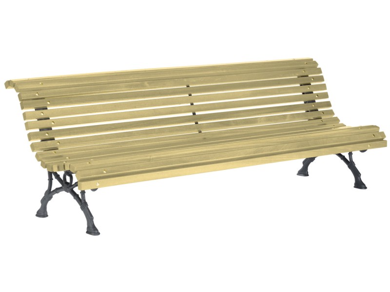 Banc exterieur Romantico en pin traité autoclave Banc exterieur Romantico en pin traité autoclave