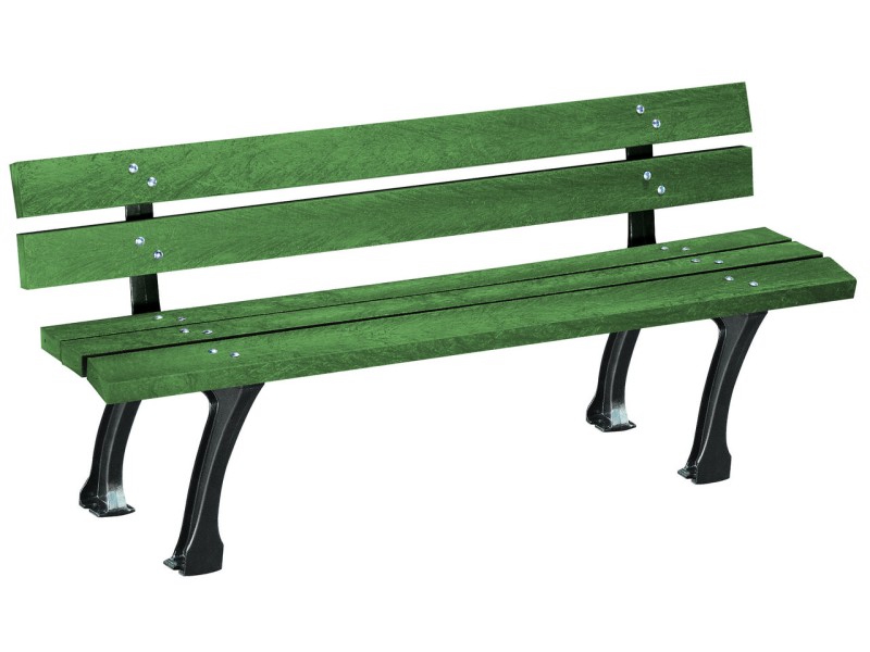 Banc exterieur Glasgow en plastique recyclé Banc exterieur Glasgow en plastique recyclé