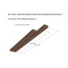 Insertion renfort acier lame de banc Edimbourg, Glasgow, Galway
