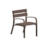 Fauteuil exterieur Modo Ecocity en bois technique