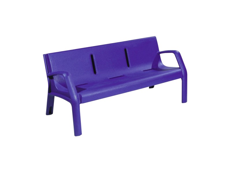 Banc exterieur Alvium en plastique recyclé Banc exterieur Alvium en plastique recyclé