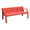 Banc exterieur Alvium en plastique recyclé