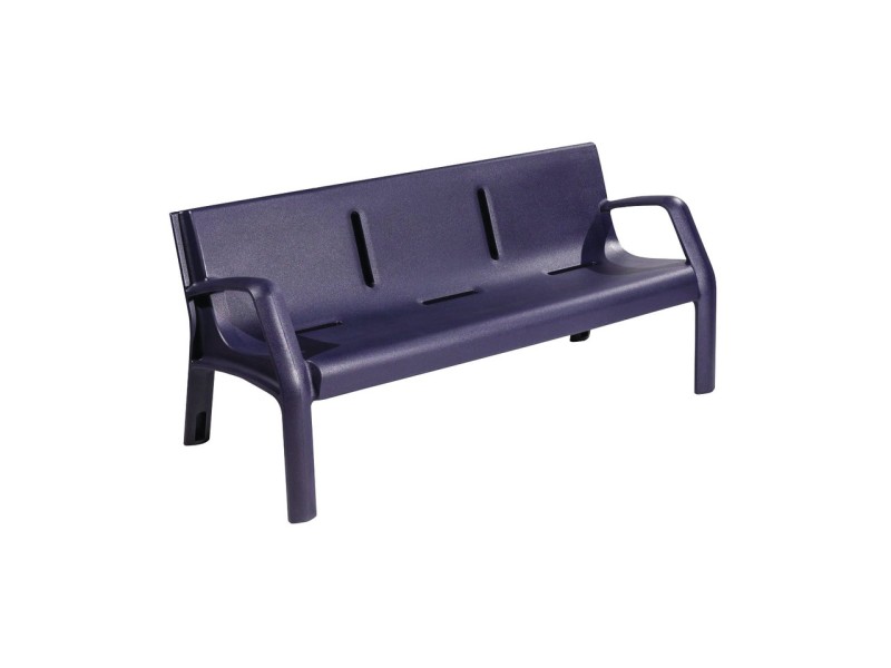 Banc exterieur Alvium en plastique recyclé Banc exterieur Alvium en plastique recyclé