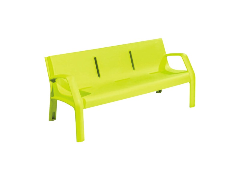 Banc exterieur Alvium en plastique recyclé Banc exterieur Alvium en plastique recyclé